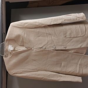 Casual Corner Lined 2 pc Jacket Skirt Set Sz 8